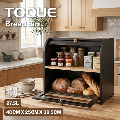 Bread box tier large - bread, 2-tier