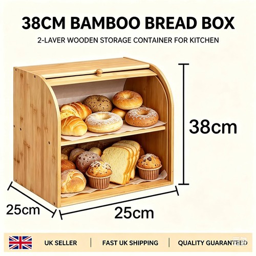 Bread bin tiers - bread, double