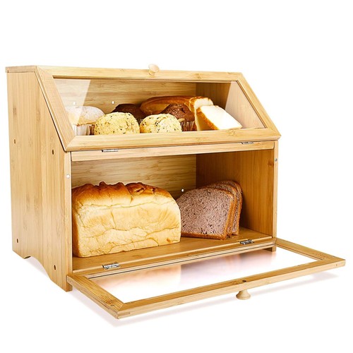 Double layer bamboo - layer, wooden