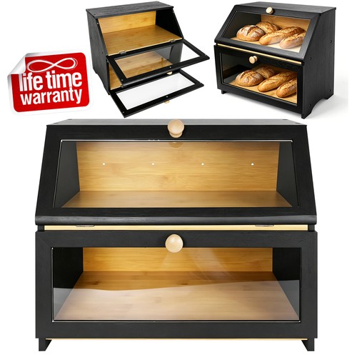 Bread bin food storage - bin, cabinet
