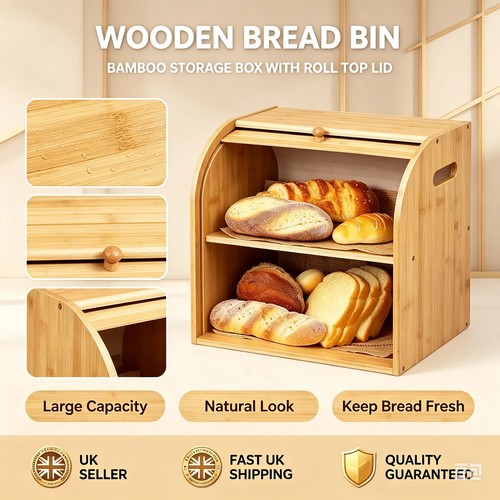 Tier bread bin double layer - 2-tier,