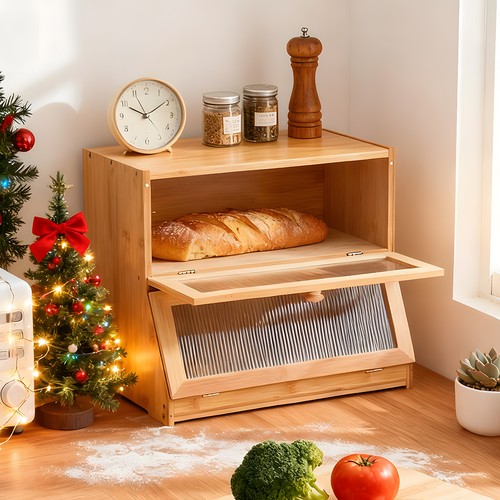 Double layer bread box - bread,