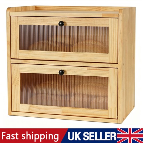 Double decker wooden bread - decker,