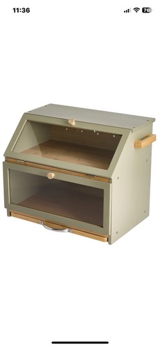 Bamboo bread bin - bread, layer