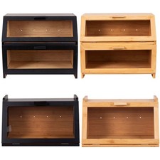 Woodluv Bread Bin, Wooden