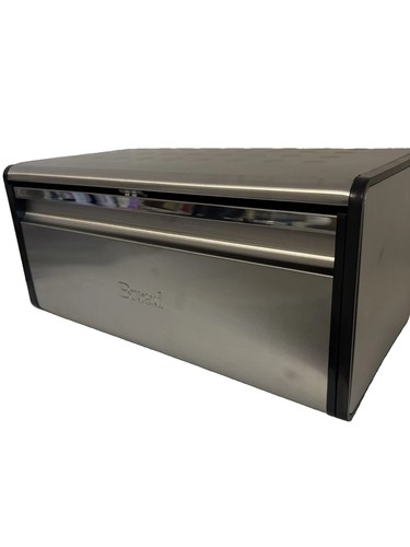 Bread bin large stainless - bread,