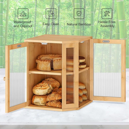 Tier bread box - bread, kitchen