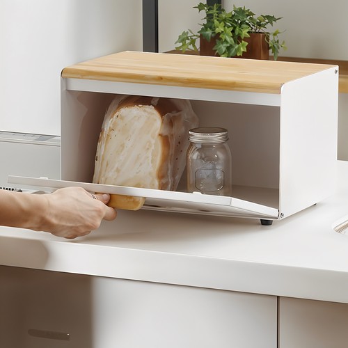 Bread bin dual open kitchen - bread,