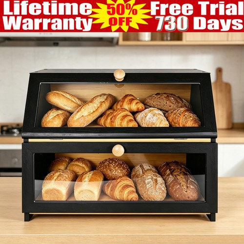 2layer bamboo bread - bamboo, box