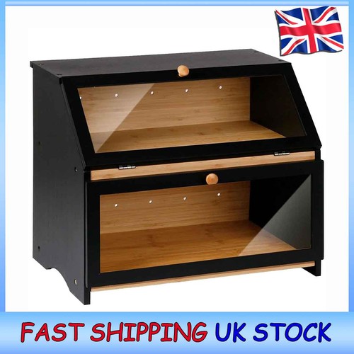 Bamboo bread bin - bamboo,