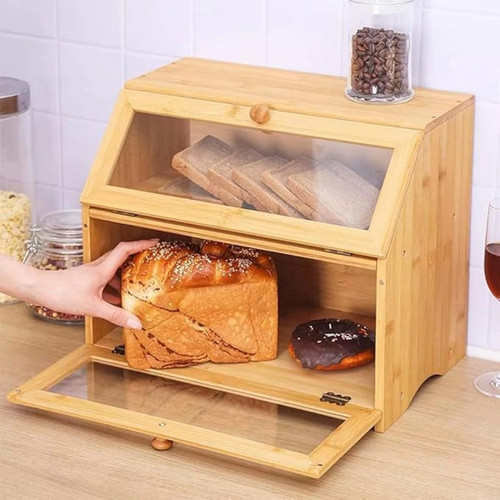 Double layer bamboo bread - layer,
