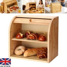 Bread Bin 2 Tiers Double Layer