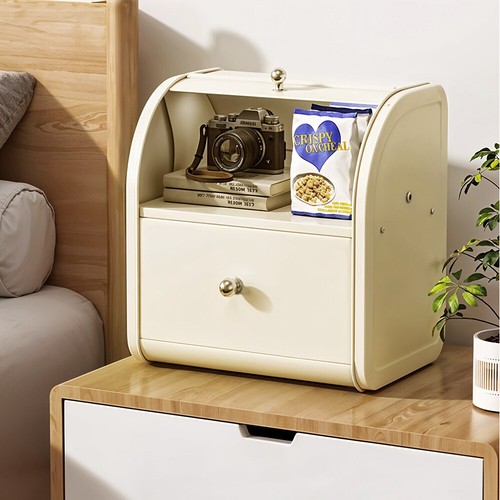 Metal bread bin double - metal,