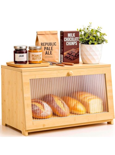 Yirilan wooden bread - bin,